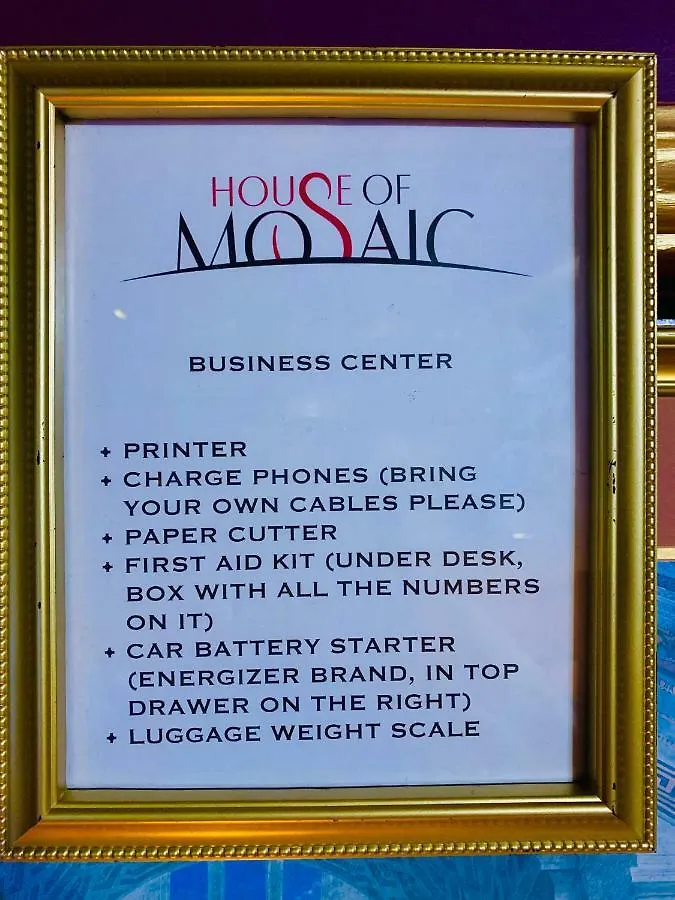 Homestay House Of Mosaic Villa Aruba Oranjestad